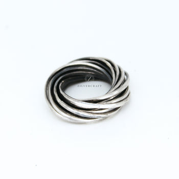 Layered Wire Ring
