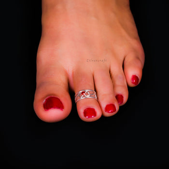 Lace Toe Ring